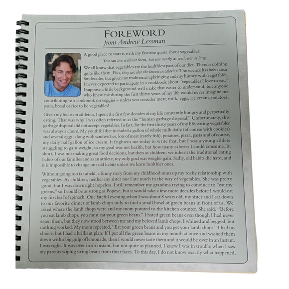 Andrew Lessman Andrew and Muriels Healthy Veggies Made Delicious Recipes - Picture 4 of 14